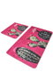Mijölnir Cacto Juego de alfombrillas de baño Multicolor de 2 piezas